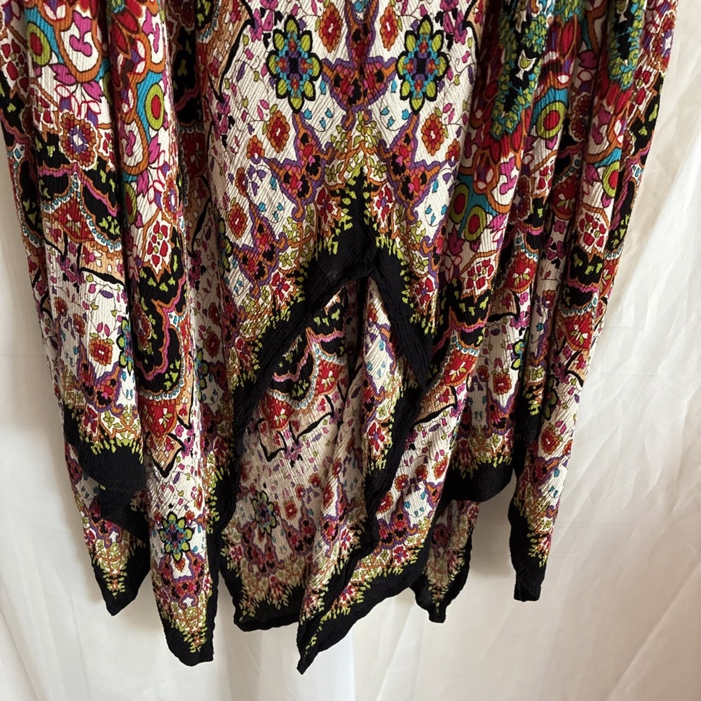 bila Flowy Skirt Boho Hippie Witchy Asymmetrical - Picture 3 of 10
